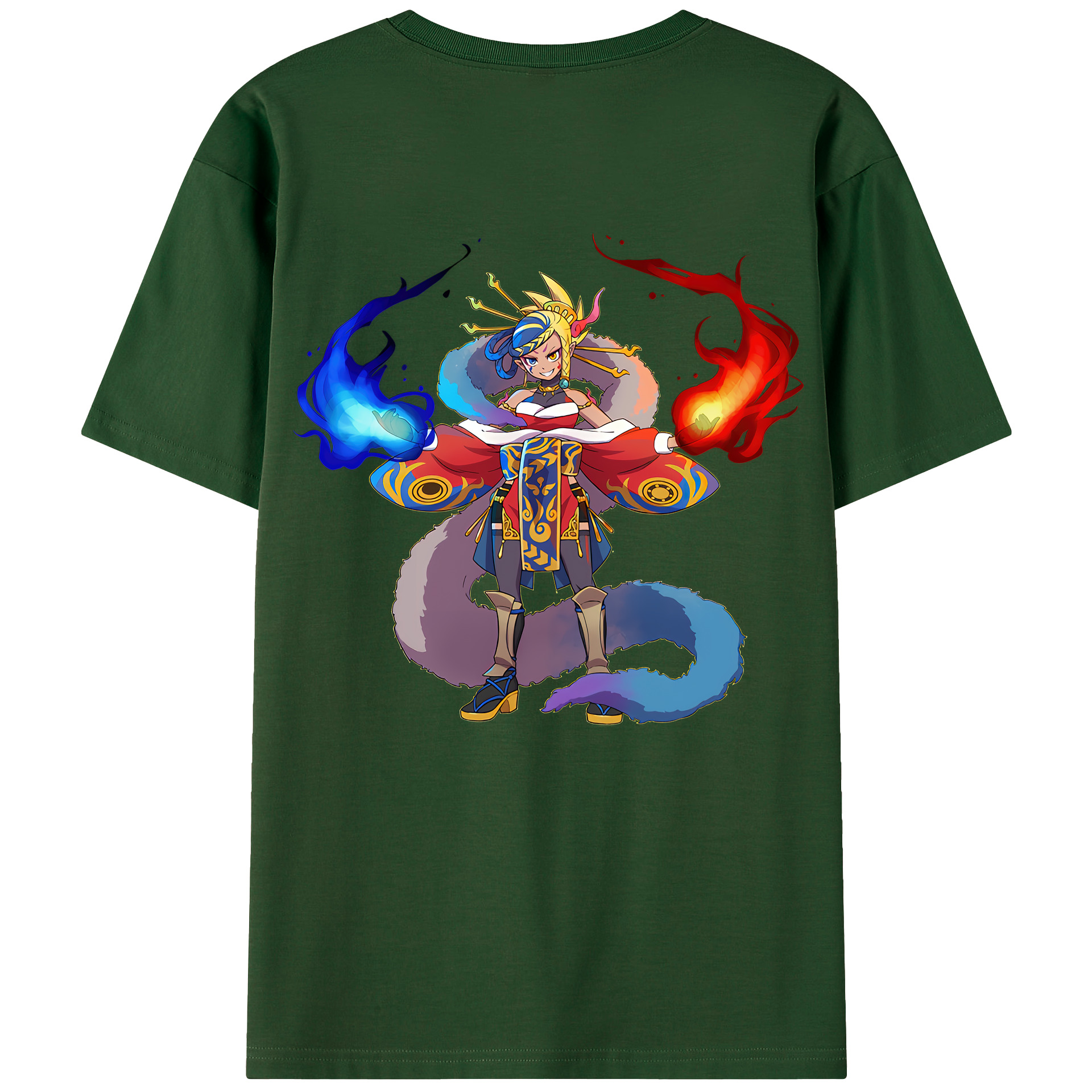 （画像用） 妖怪ウォッチ Yo-kai Watch 綿100％半袖Tシャツ（背面プリント）